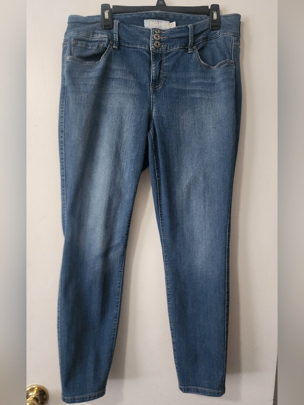 Torrid Plus Size Denim Jeggings With Stretch Size 16 Regular Medium Wash